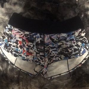 Lululemon speed short size 4 worn twice